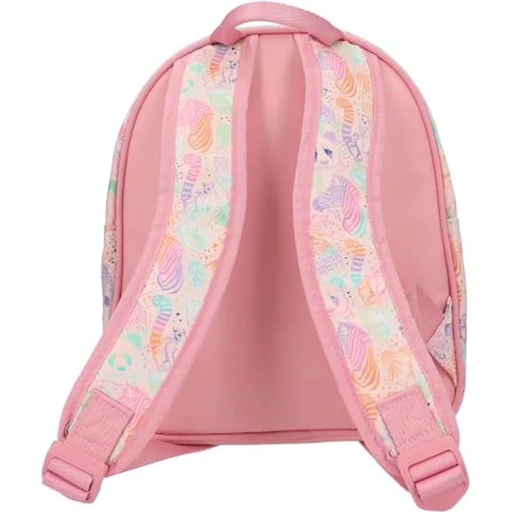 Depesche TOPModel Rucksack WILD, Kindergarten-Rucksack mit Glitzer-Fronttasche, rosa, 28 cm hoch – Bild 5