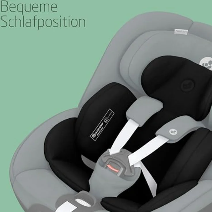 Maxi-Cosi Pearl 360 Einlage für Neugeborene, Waschmaschinengeeignet, schwarz – Bild 3