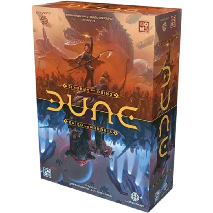 CMON Dune: Krieg um Arrakis, Strategie-Brettspiel für 1-4 Spieler, ab 14 Jahren, Deutsch - Preisvergleich – Bild 3