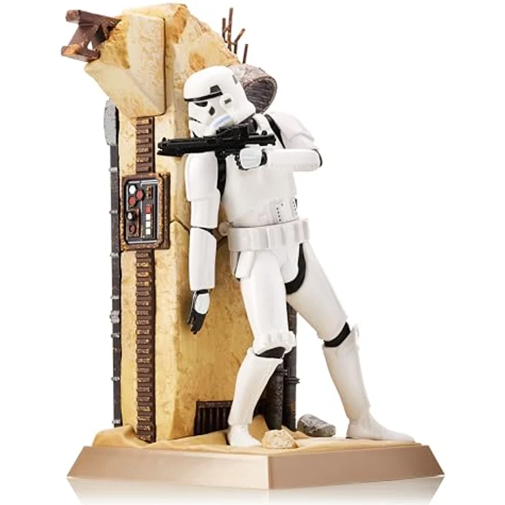CC Countdown Characters Original Stormtrooper Sammlerfigur - Zusammenbaubare Charakterstatue mit 24 Teilen - Offizielle Stormtrooper Merchandise in verschiedenen Universen - Lebhafte, detaillierte Designs - Perfektes Geschenk für Sammler & Fans – Bild 2