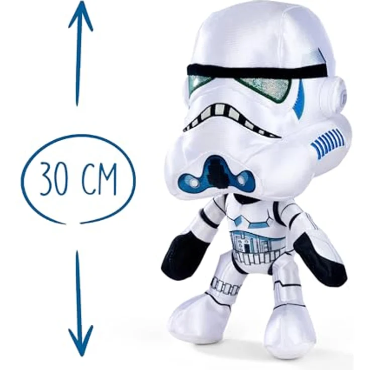 Simba Plüsch Stofftier Disney Star Wars Stormtrooper, 25 cm, original lizenziert von Lucasfilm – Bild 3