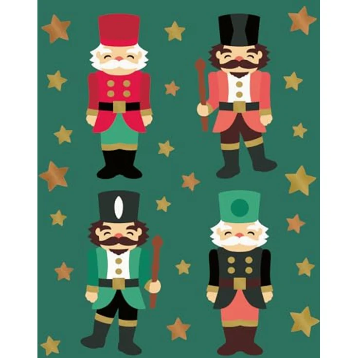 Ravensburger CreArt 23893 - Christmas Nutcracker Delight - Malen nach Zahlen Erwachsene - ab 12 Jahren, Acrylfarben in Gold und Kupferfarbe, trendige Deko – Bild 2