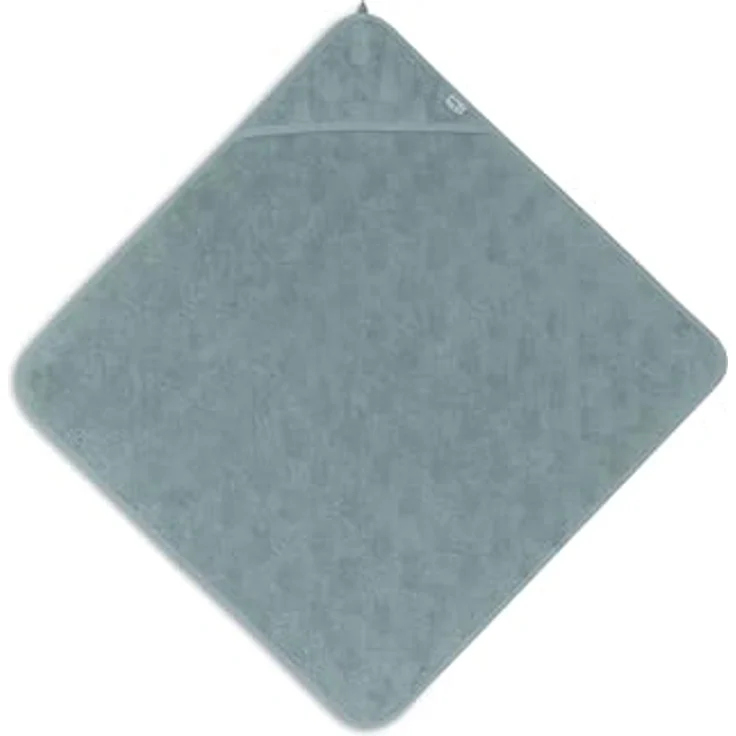 Jollein Kapuzenhandtuch Baby - Frottee, Miffy Jacquard Sea Green - 100% Baumwolle - 75x75cm - OEKO-TEX-Zertifziert - Babyhandtuch mit Kapuze – Bild 1