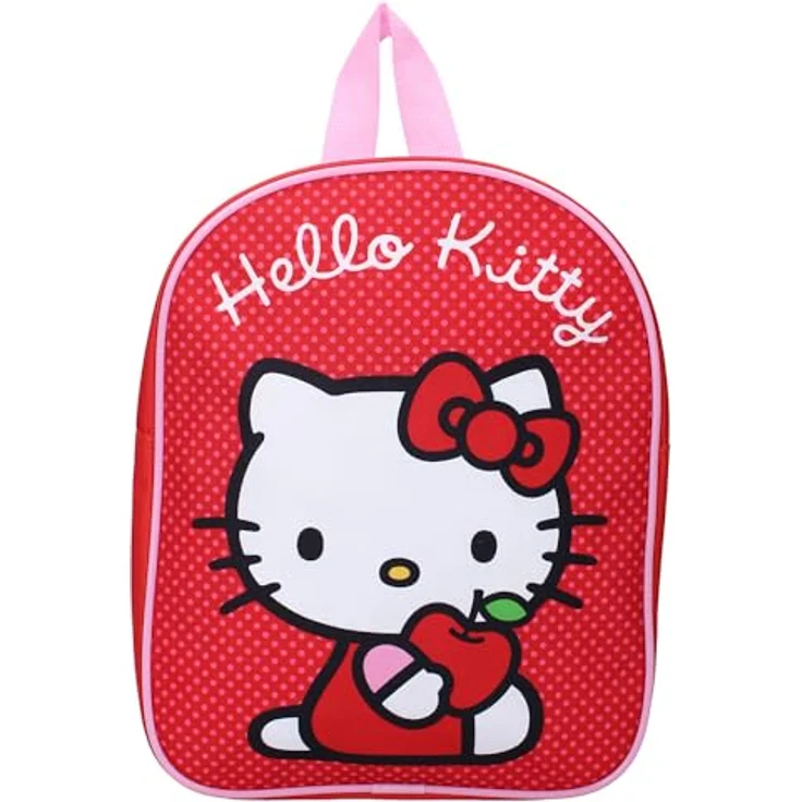 Vadobag Kinder Rucksack, Hello Kitty Cuteness Overload, 29x22x9 cm, stylischer Kindergartenrucksack – Bild 1