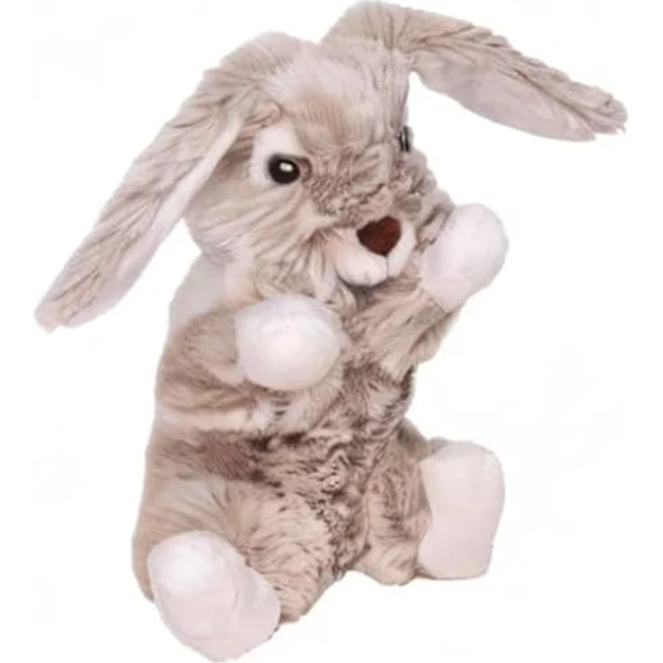 Inware 7600 - Kuscheltier Hase Hasi, 15 cm, sitzend, Schmusetier – Bild 4