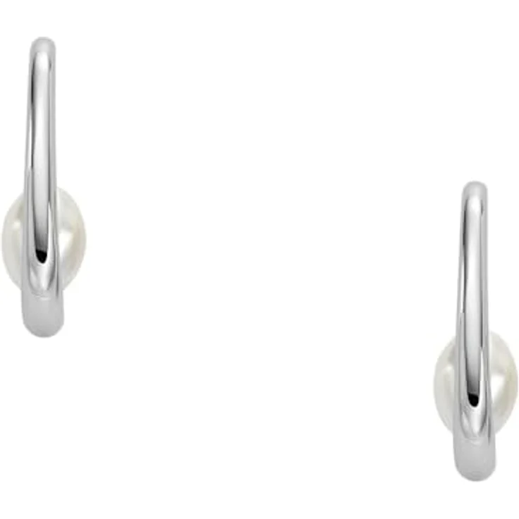 Skagen Creolen-Ohrringe für Damen Kunstperle, SKJ1797040 – Bild 2
