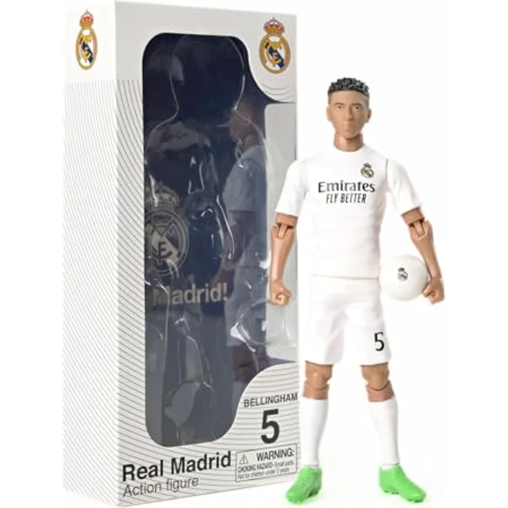 Banbotoys Real Madrid Bellingham Action-Figur 20cm, detailgetreu und ideal für Sammler – Bild 1