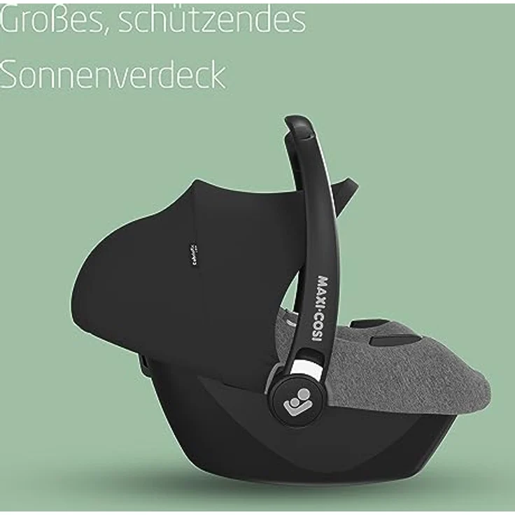 Dorel CabrioFix i-Size Select, Babyschale in Grau, ECE R129/i-Size Norm, 3,2 kg, Isofix-kompatibel – Bild 5