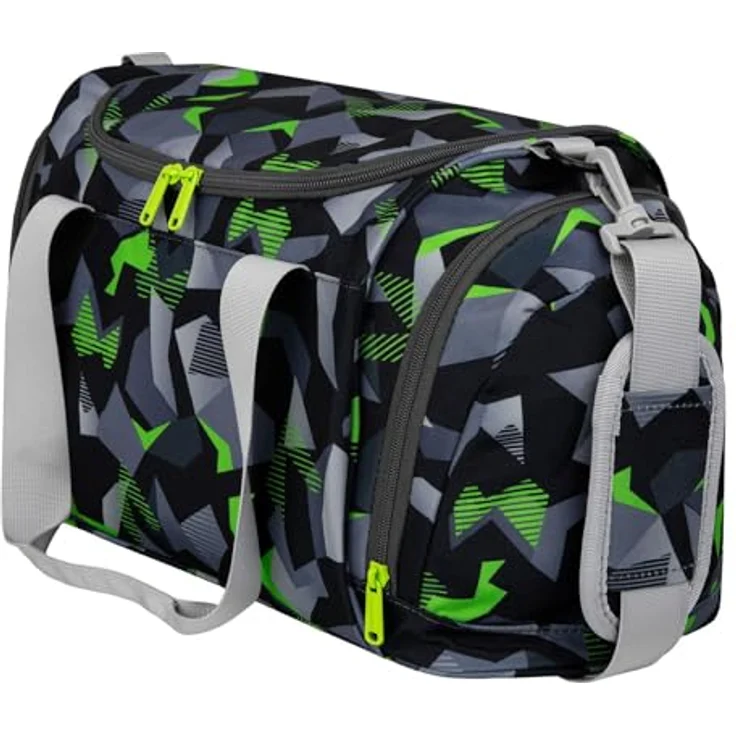 McNeill Sporttasche 37 cm, grün, 100% Polyester, ideal für Kinder, 37 x 20 x 25 cm – Bild 2