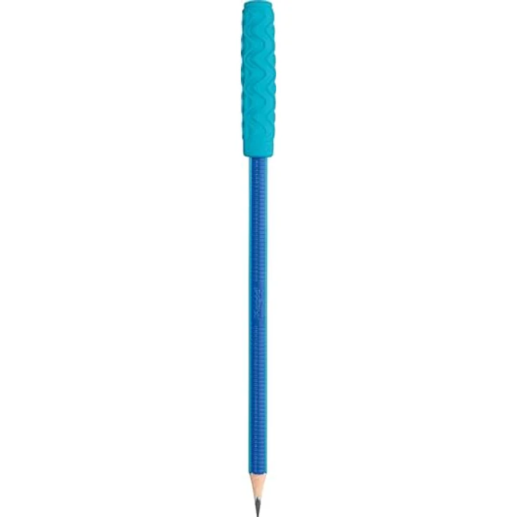 Maped KIDY LEARN CONCENTRATION Bleistift-Set mit Kau-Aufsatz aus lebensmittelechtem Silikon, ergonomische Dreiecksform, HB2-Mine, strukturierter Körper für bessere Handhabung – Bild 2
