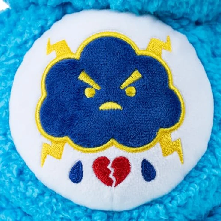 Care Bears Grumpy Bear Cozy Plush, umweltfreundliches Plüschtier, 35,6 cm weich und kuschelig – Bild 4