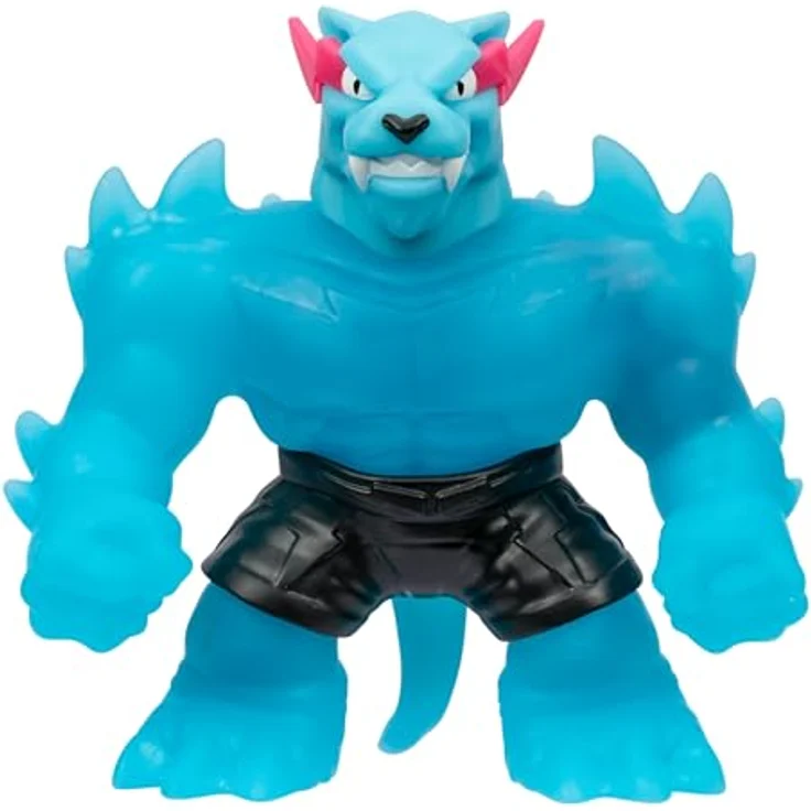 Moose Toys Mr. Beast Lab Goo Jit Zu Actionfigur, Dehnbare Hypercharged Panther, 11 cm – Bild 1