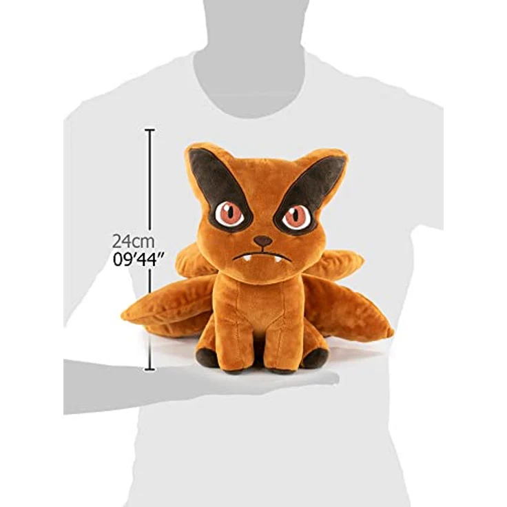 BARRADO Kuscheltier mit Naruto-Figuren 30zm - Naruto, Kakashi, Sasuke, Kurama, Naruto Six Path - Sammler-Edition - Super Soft Qualität (Kurama) – Bild 5