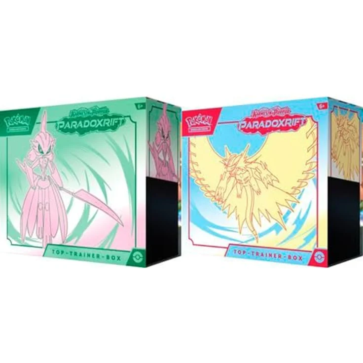 AMIGO Pokémon (Sammelkartenspiel), PKM KP04 Top-Trainer Box DE, Deutsch/Englisch, 702 g – Bild 7