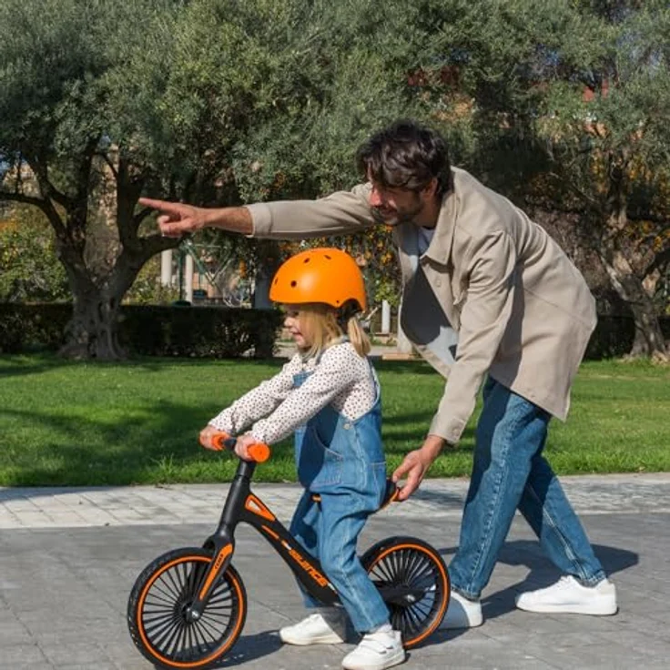 Feber Balance Bike, Sportliches Laufrad mit ultraleichter Struktur, rutschfesten Gummigriffen und verstellbarem ergonomischem Sattel, ab 2 Jahren, Famosa (FED42000) – Bild 5
