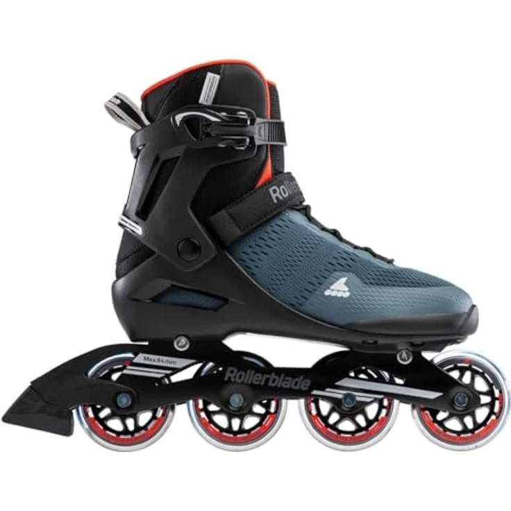 Rollerblade Herren Sirio 80 Inlineskate, Orion Blue/Spicy Orange, High Quality – Bild 3