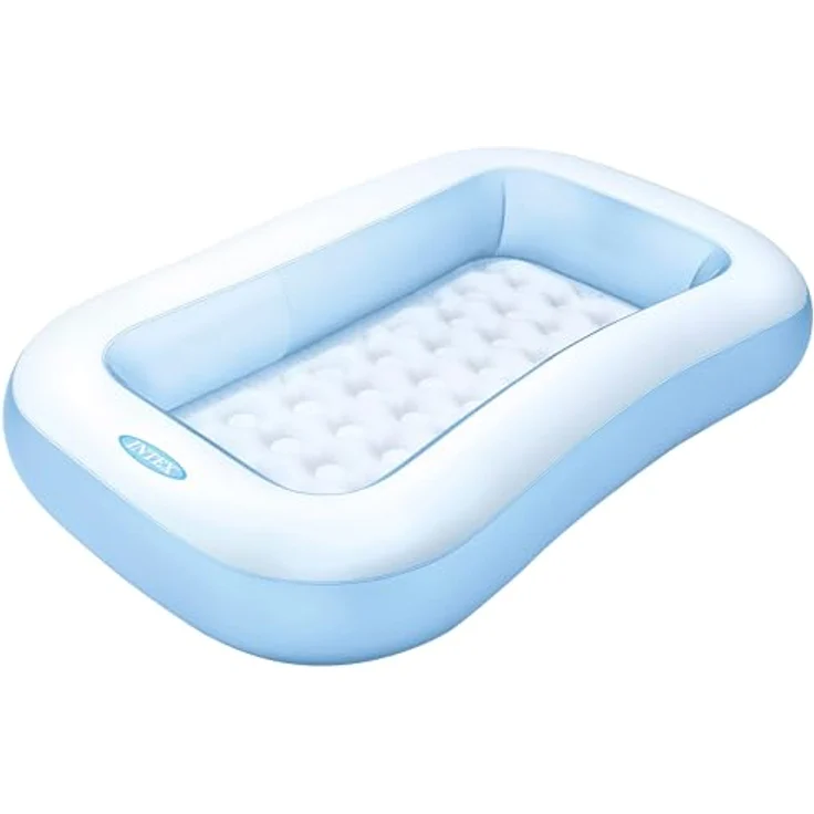 Intex Rectangular Pool - Kinder Aufstellpool - Planschbecken - 166 x 100 cm x 25 cm - Für 2+ Jahre – Bild 2