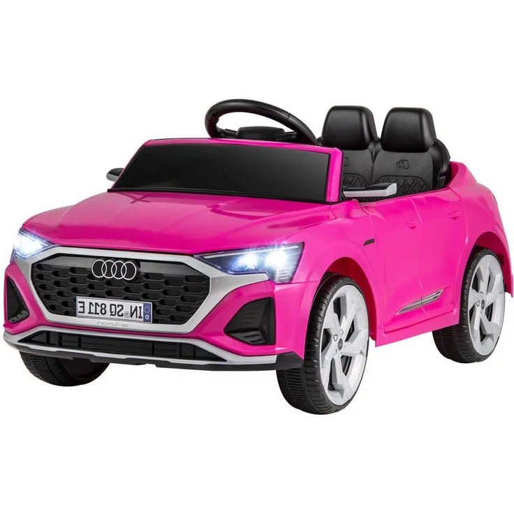 KOMFOTTEU Elektro-Kinderauto Audi SQ8, 12-V-Fahrzeug mit 2,4-G-Fernbedienung, Tragfähigkeit 30 kg, für Kinder ab 3 Jahren