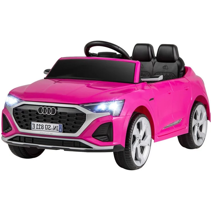 KOMFOTTEU Elektro-Kinderauto Audi SQ8, 12-V-Fahrzeug mit 2,4-G-Fernbedienung, Tragfähigkeit 30 kg, für Kinder ab 3 Jahren