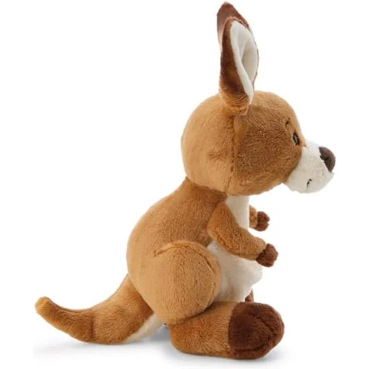 NICI Känguru Kelly, Kuscheltier aus weichem Plüsch, 15cm braun, NICI Kollektion, ideal zum Kuscheln und Spielen – Bild 3