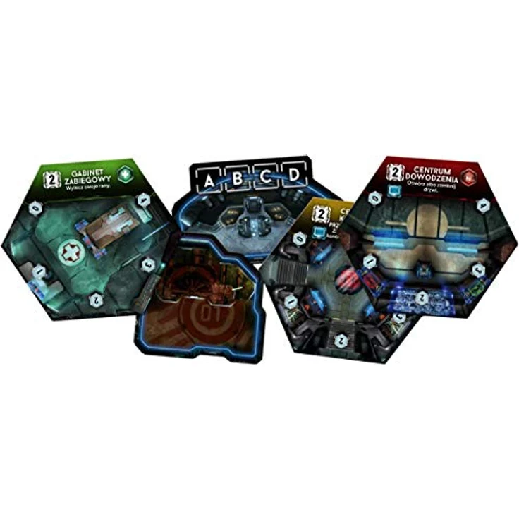 Rebel Nemesis, Brettspiel für 1-5 Spieler, strategische Spielerfahrung, polnische Ausgabe, mehrfarbig – Bild 6