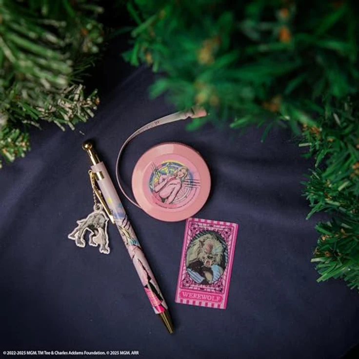 Cinereplicas Merecredi Addams Adventskalender 2025, offiziell lizenziert mit 24 einzigartigen Geschenken in der Welt von Wednesday Addams – Bild 5