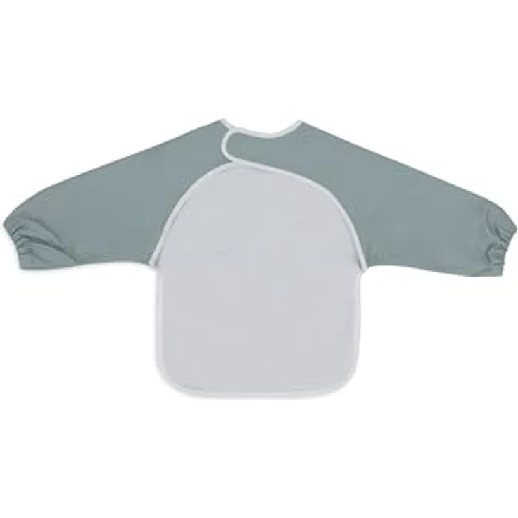 Jollein Lätzchen Mit Ärmeln Baby - Miffy Peekaboo, Sea Green - Wasserdicht & mit Klettverschluss - Sabberlätzchen Baby – Bild 2