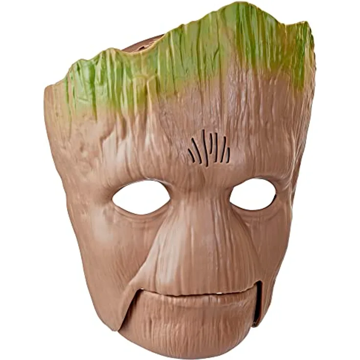 Marvel Guardians of The Galaxy Vol. 3 Groot Rollenspielmaske, sprechende Groot Maske, Superhelden-Maske, Rollenspielzeug