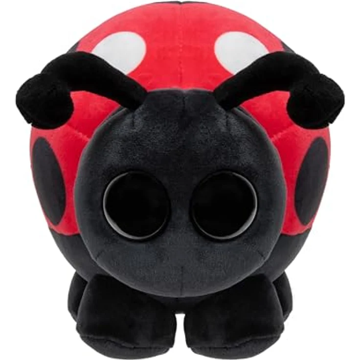 Adopt Me! AME0056-20 cm Plüsch - Marienkäfer, offizielles Plüsch mit Spielcode, ultra weich – Bild 1