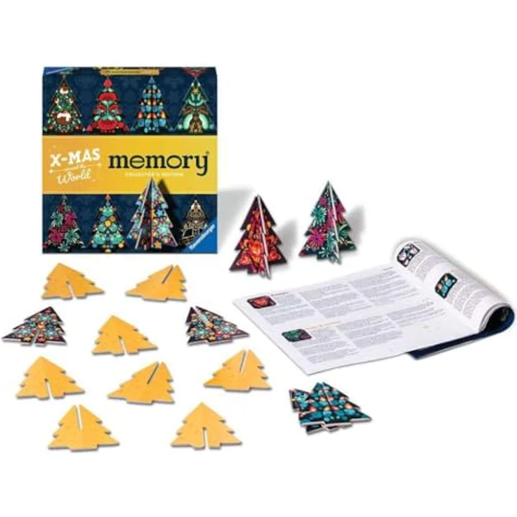 Ravensburger 22350 Collector's memory® Weihnachten - Das weltbekannte Gedächtnisspiel mit Weihnachtsbäumen zum Aufstellen – Bild 3