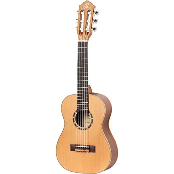 Ortega Guitars Konzertgitarre 1/4-Größe - Linkshänder - Family Series - inklusive Gigbag - Mahagoni / Zederndecke (R122-1/4-L)