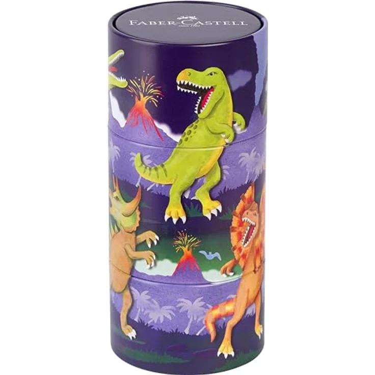 Faber-Castell Connector Filzstift - Dino, hochwertiger Filzstift mit cleverer Verbindungstechnologie – Bild 4
