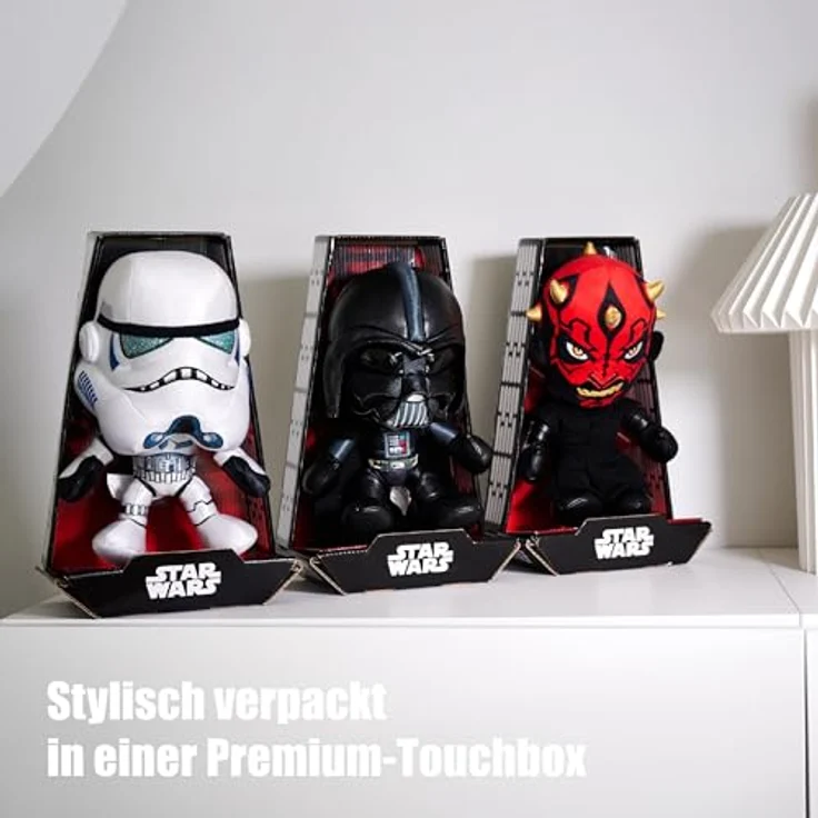 Simba Plüsch Stofftier Disney Star Wars Darth Maul, 25 cm Kuscheltier von Lucasfilm – Bild 6