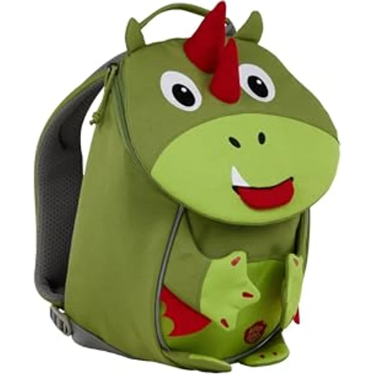 Affenzahn Kleiner Freund Kindergartenrucksack, 26 cm, Mehrfarbig mit Brustgurt und praktischem Reißverschluss – Bild 3