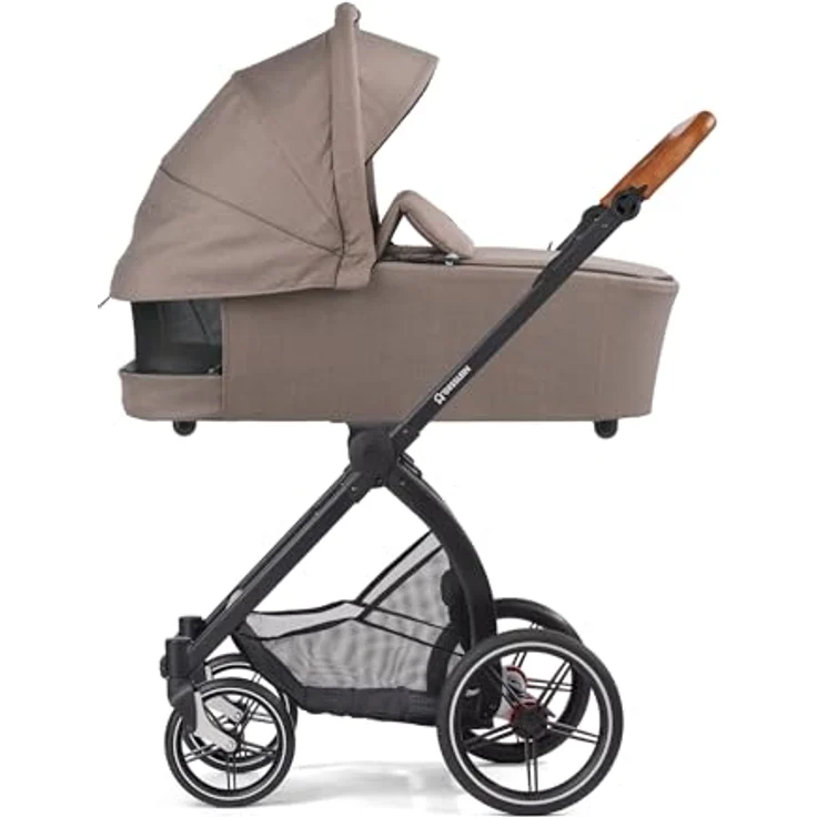 Gesslein FX4 Swing 2in1 Kombikinderwagen-Set mit Babywanne Panorama Lyx, Leichtgewicht, ergonomische Liegeposition, inkl. Zubehörpaket – Bild 5