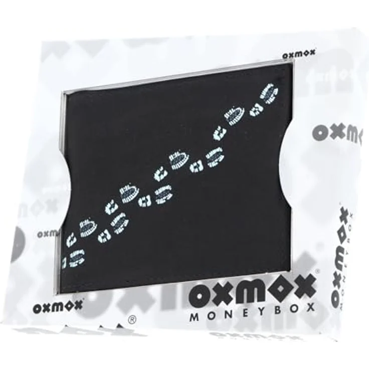 oxmox New Cryptan Geldbörse, Kinderportemonnaie mit RFID Schutz, 12 cm, grau – Bild 8