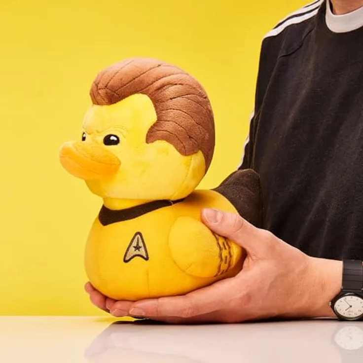 Numskull Star Trek Tubbz Plüschfigur James T. Kirk 20 cm, offizielles Star Trek Produkt, 100% Polyester – Bild 3
