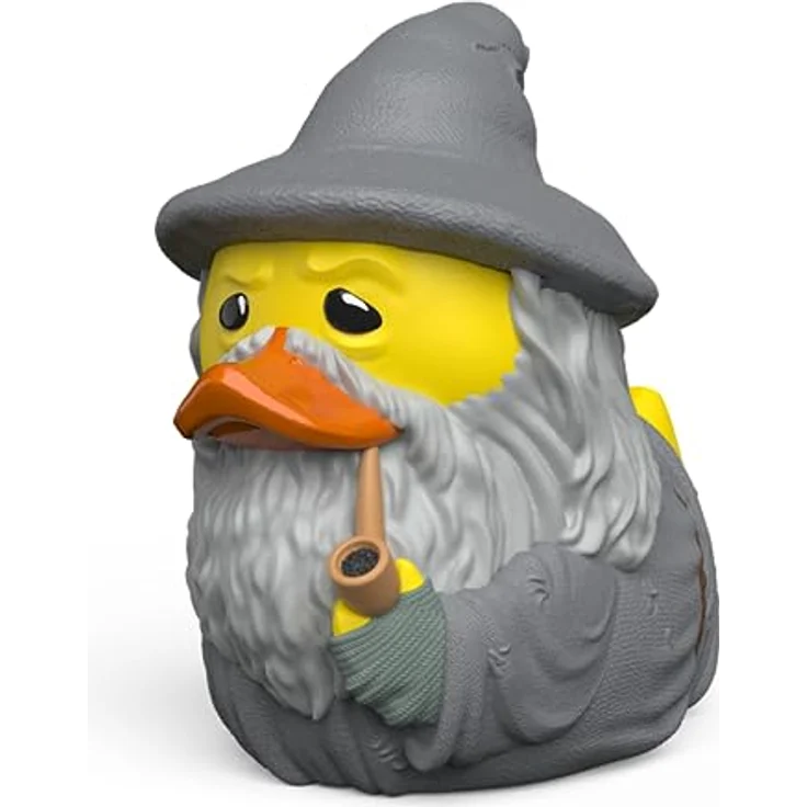 TUBBZ Box-Ausgabe Gandalf der Graue Sammler-Vinyl-Gummiente Figur - Hochdetailliert, Der Herr der Ringe Merchandise, Display-Box inklusive - Fernsehen, Filme & Videospiele – Bild 1