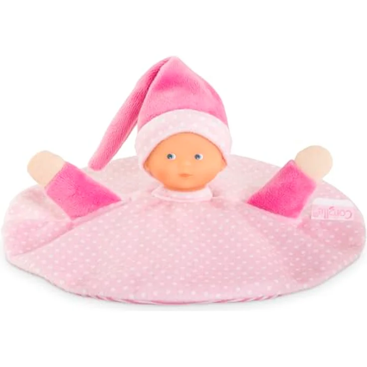 Corolle Mon Doudou Tidoudou Sternenträume, Schmusetuch im Puppendesign mit Vanilleduft, waschbar, Durchmesser 22 cm, ab den ersten Lebensmonaten geeignet – Bild 2