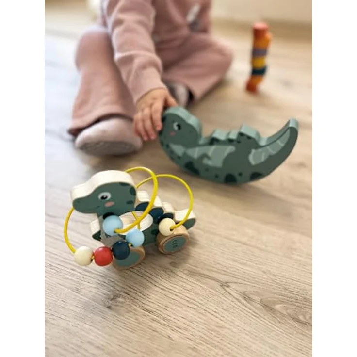 Small Foot - Wooden Balance Game Dino, 14-teiliges Brettspiel für Kinder – Bild 9