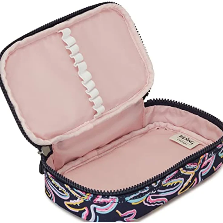 Kipling Schlampermäppchen Palm Fiesta PRT, für bis zu 50 Stifte, 21 x 12 x 5 cm, 1 l – Bild 5