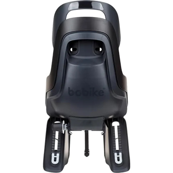Bobike Fahrradkindervordersitz GO MAXI für 26”-29” Fahrräder, Urban Schwarz, TÜV GS geprüft – Bild 4