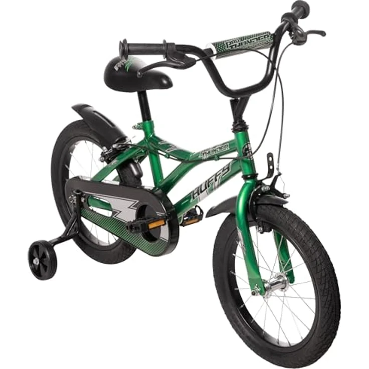 Huffy Pro Thunder 16“ Kinderfahrrad 5-7 Jahre - Grün, Sicherheitsmerkmale und Komfortausstattung – Bild 2