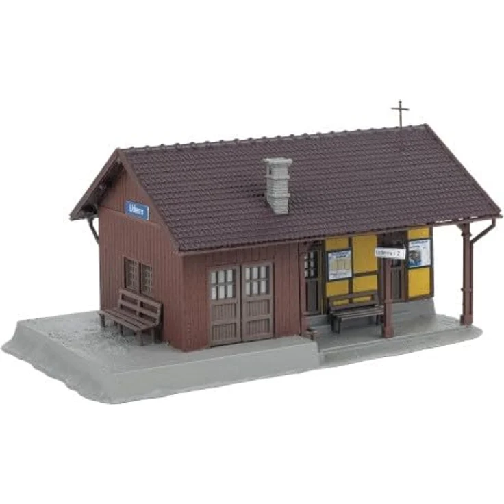 FALLER H0 Bahnhof Uderns, Modellbau Zubehör, 1 Stück