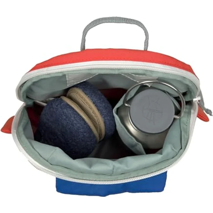 LÄSSIG Kleiner Kinderrucksack für Kita Kindertasche Krippenrucksack mit Brustgurt, 20 x 9.5 x 24 cm, 3,5 L/Tiny Backpack Fire Engine – Bild 4