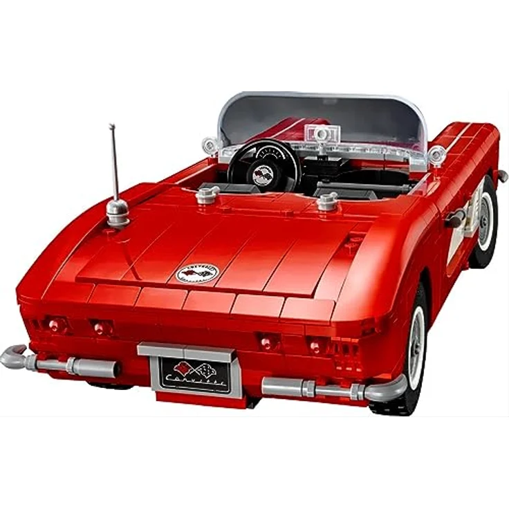 LEGO Icons 10321 Corvette, 1210 Teile, ab 18 Jahren, 10x 14x 32 cm, Coupé und Cabrio, von LEGO – Bild 4