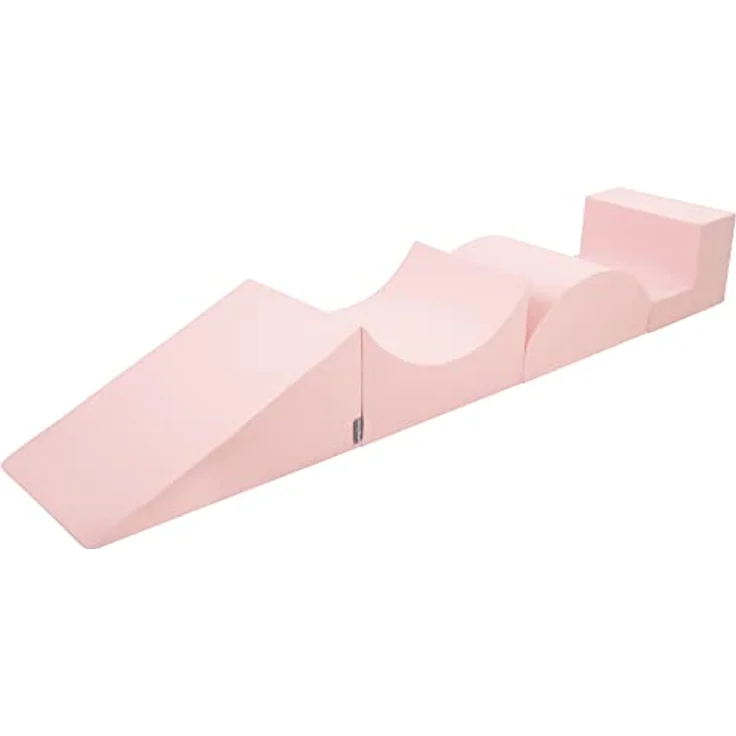 KiddyMoon Spielplatz Aus Schaumstoff Hindernisläufen, Pink – Bild 2