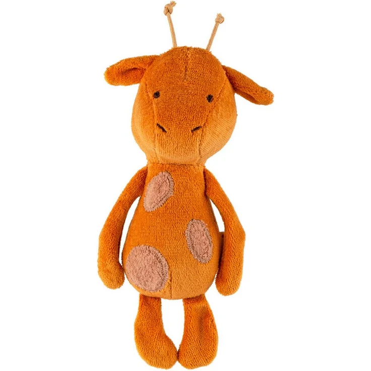 Sigikid Kuscheltier Mister O'Lui Mini Kuschelfreunde - Giraffe Olivia, 18 cm groß, kuschelig weicher Baumwollstoff, geeignet ab Geburt bis 8 Jahren, waschbar bei 30°C – Bild 1