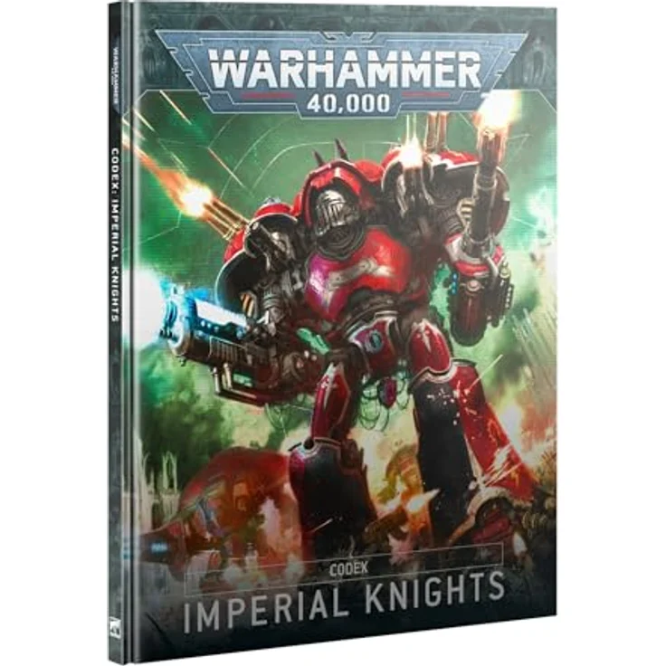Games Workshop Warhammer 40.000 Codex: Imperial Knights, gedrucktes Regelbuch mit 112 Seiten für strategisches Sammeln und Spielen – Bild 1