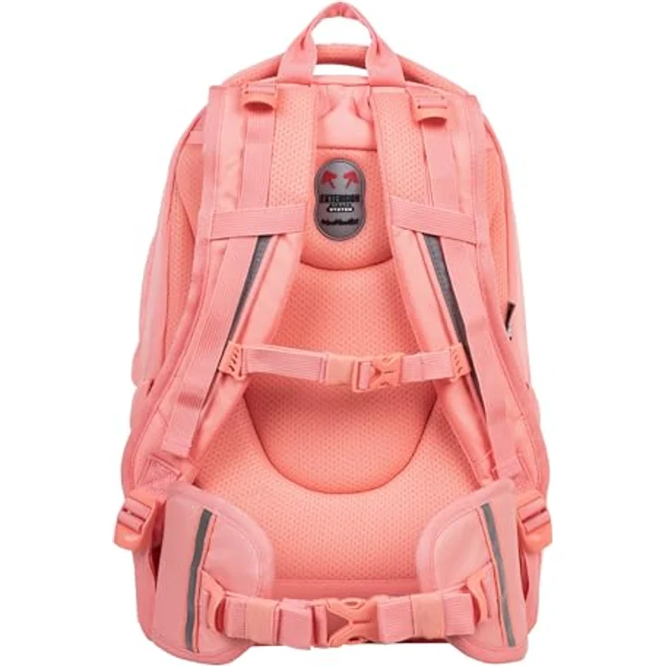 McNeill Schulrucksack Milo, Polyester mit Stift- und Steckfächern, Trinkflaschenhalter und praktischen Haken, abenteuerliches Design – Bild 3